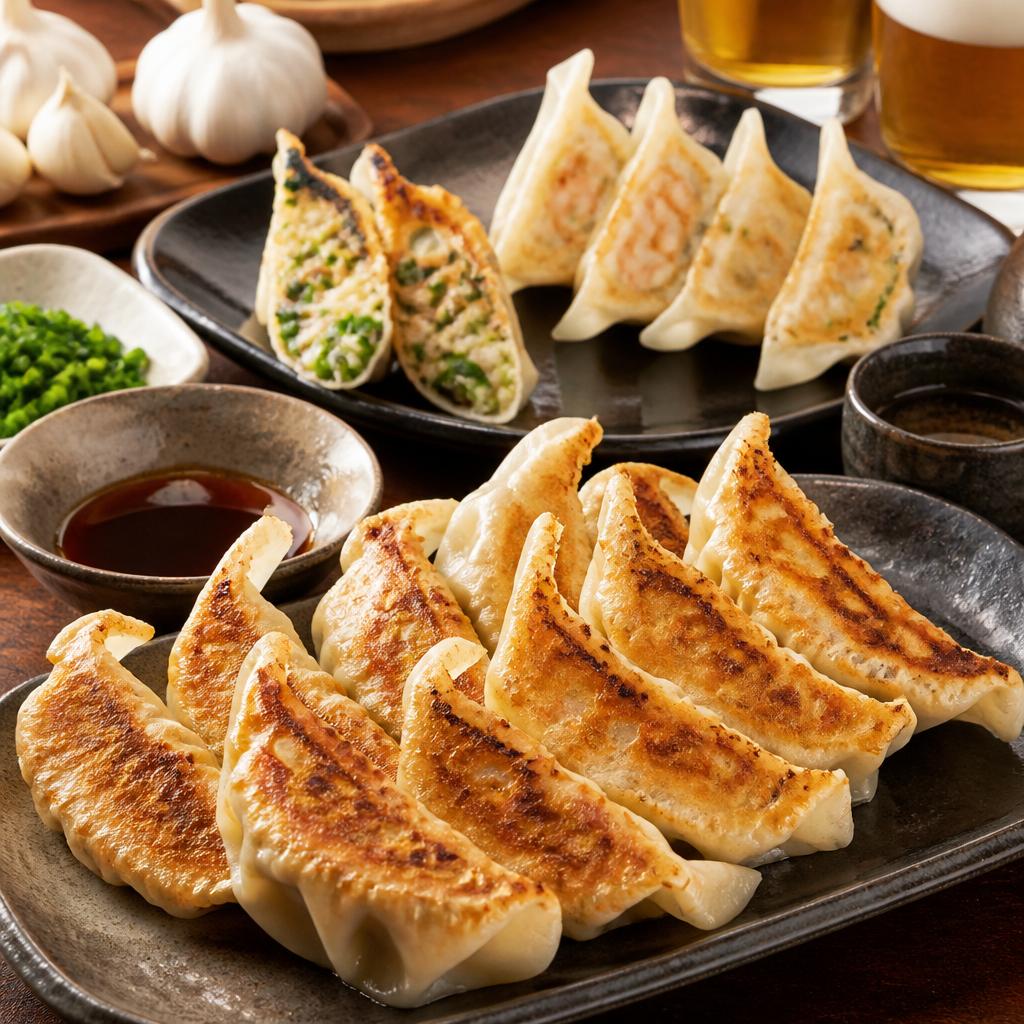 厳選した本格的な手作り餃子