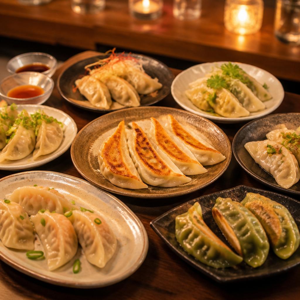美味しい餃子で思わず笑顔に！