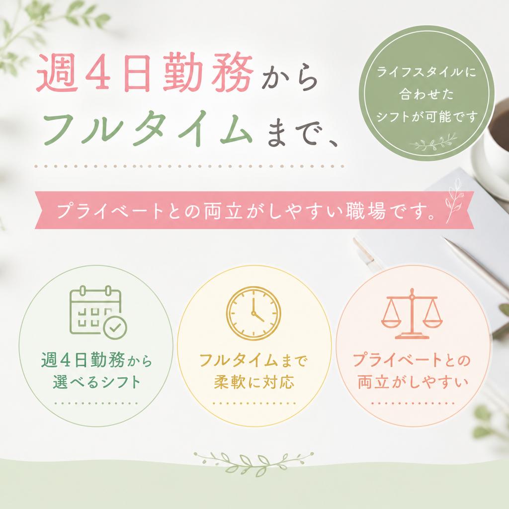 シフトの柔軟性