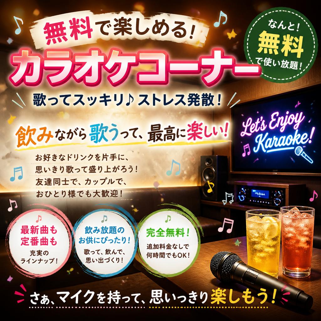カラオケで楽しむ社交タイム