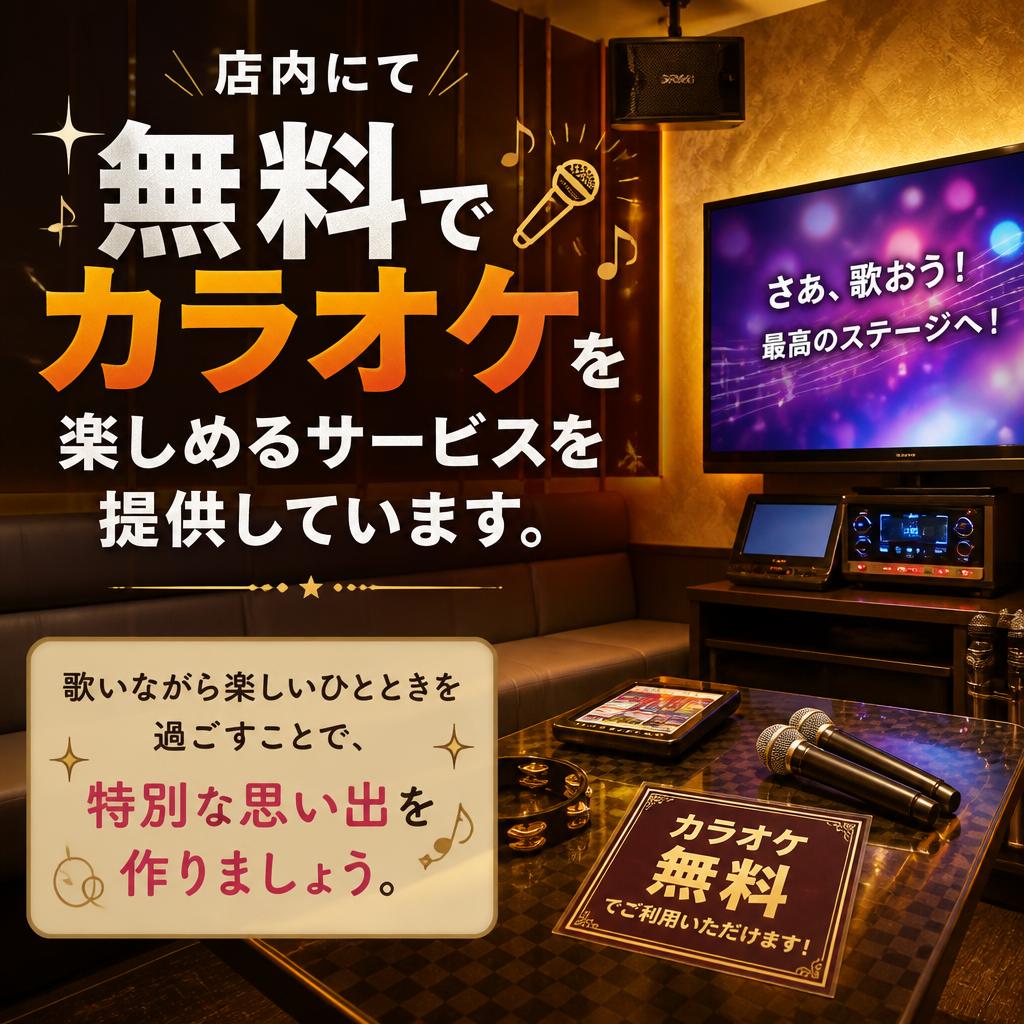 カラオケでさらに盛り上がる!
