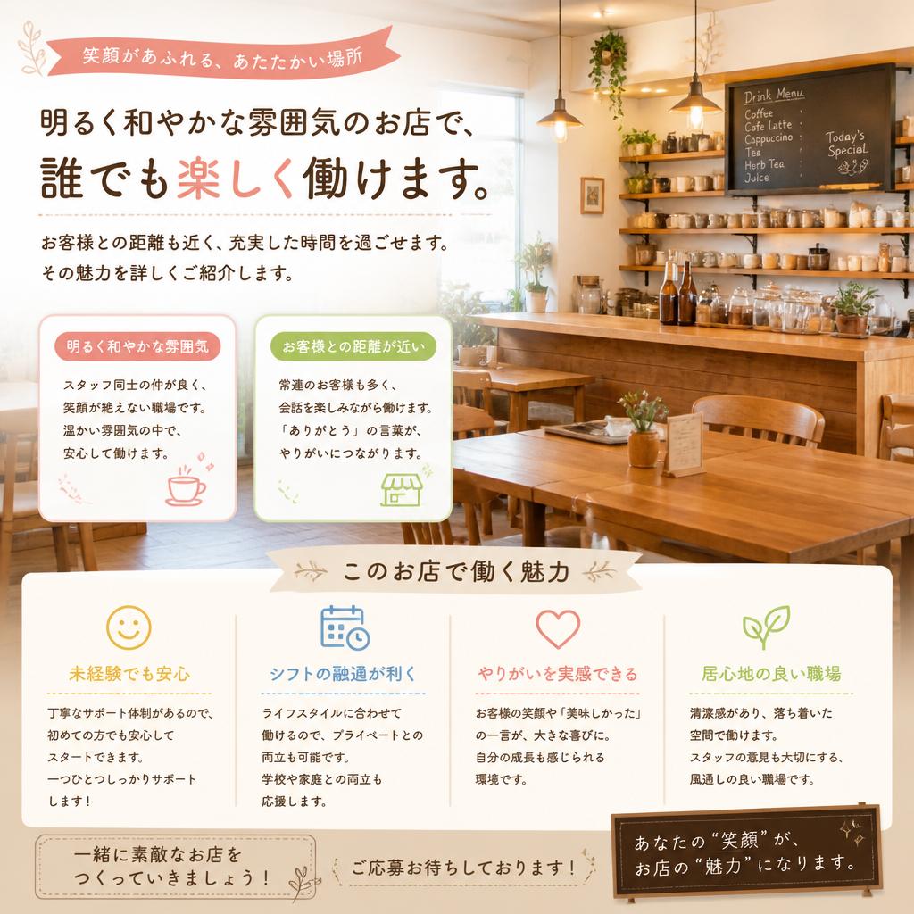 アットホームな雰囲気