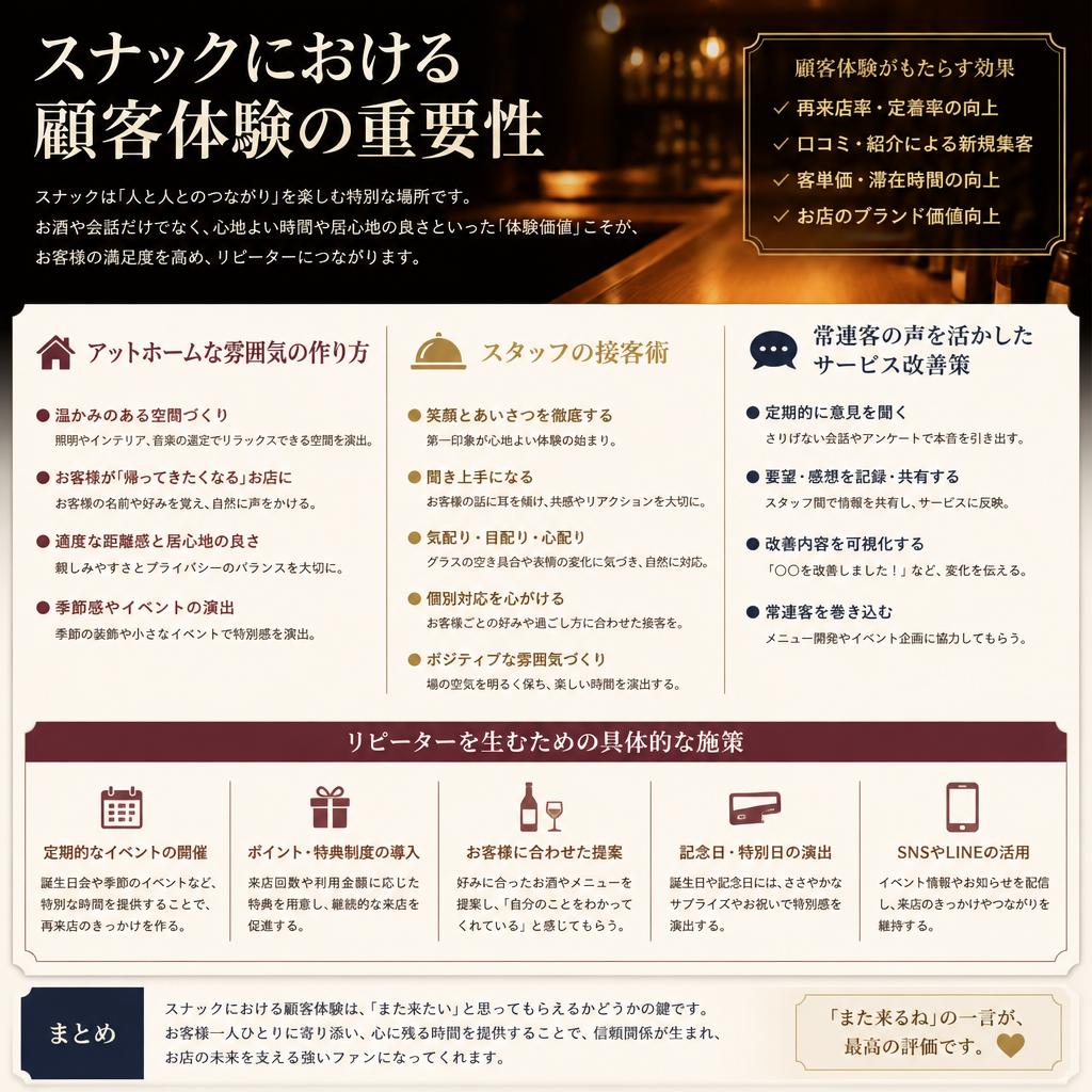 お客様がリピートする理由とは？