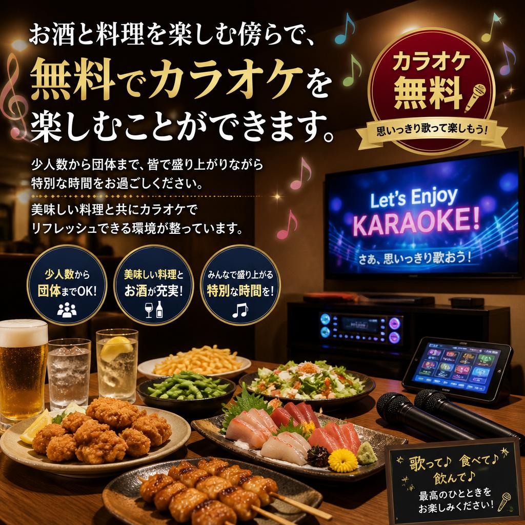 無料カラオケで気分を盛り上げよう！