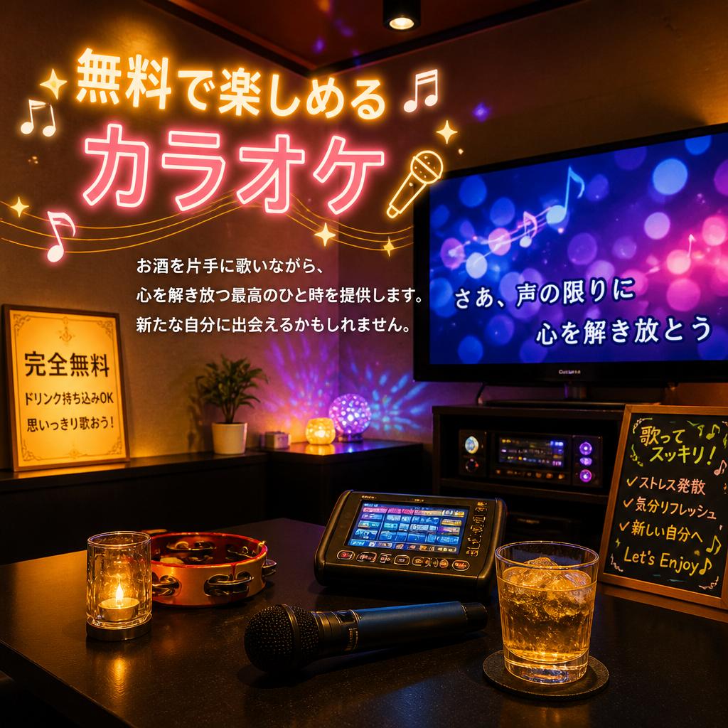 カラオケで心を開放