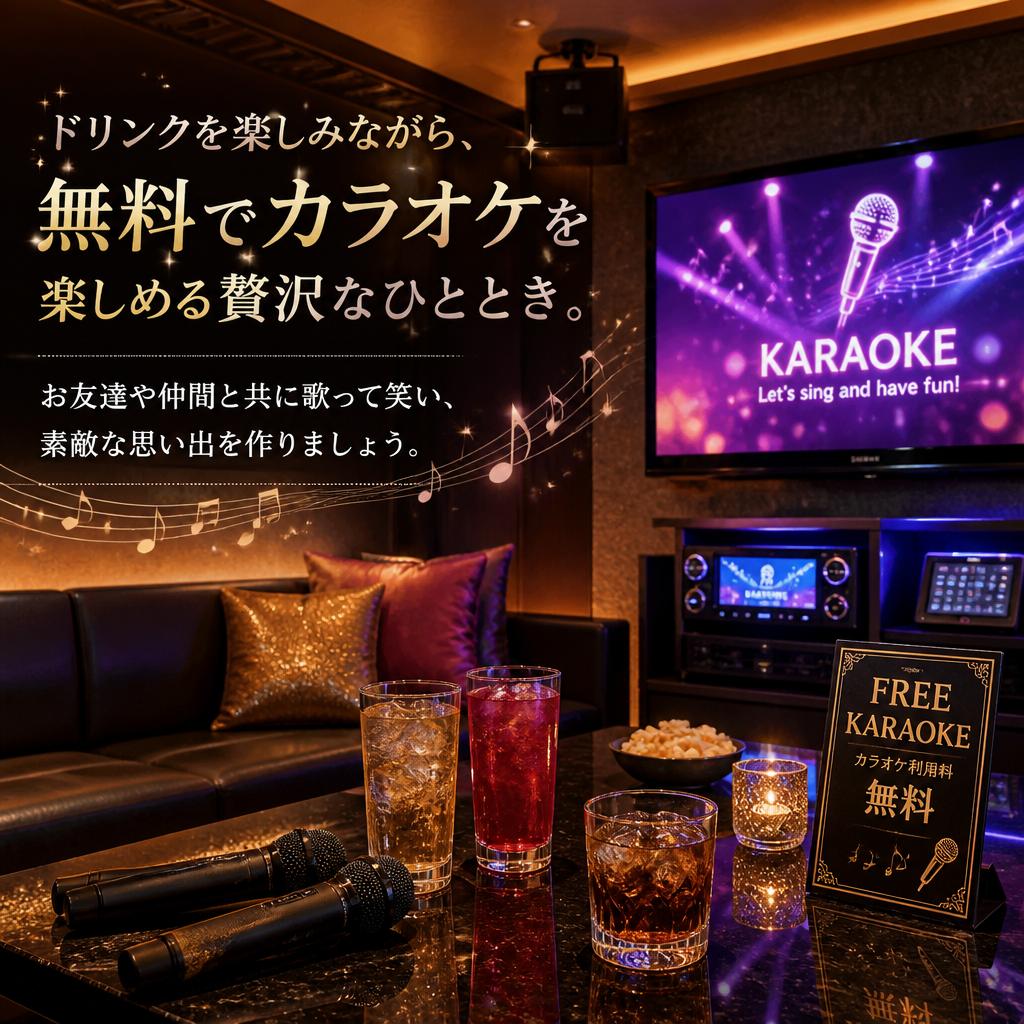 カラオケで特別な夜を演出！