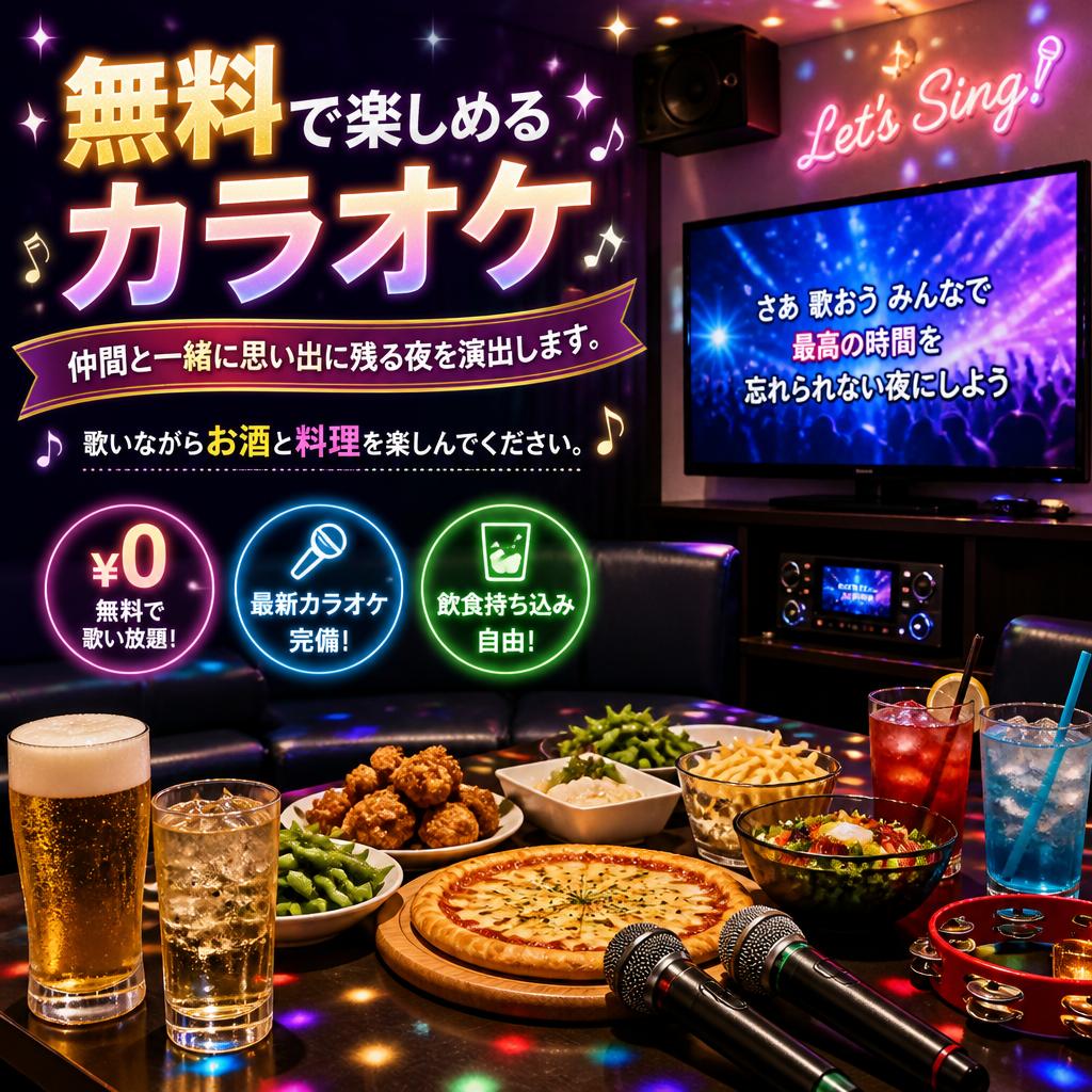 カラオケで盛り上がろう！
